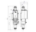 Cabezal de corte láser de fibra de 3 kW