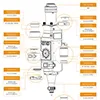 Cabezal de corte láser de fibra de 3 kW