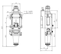 Cabezal de corte láser de fibra de 8 kW