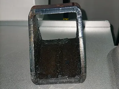 Cabezal de corte láser de fibra biselado de 20 kW (péndulo simple , ángulo recto)