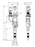 Cabezal de soldadura láser de fibra de 3 kW