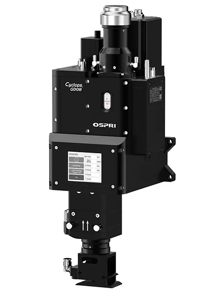 Cabezal de soldadura láser oscilante de doble eje de 8 kW (con cuchilla de aire)