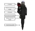 Cabezal de soldadura láser de 8 kW con monitoreo de temperatura