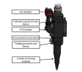 Cabezal de soldadura láser de 15 kW con monitoreo de temperatura