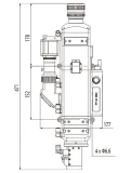 Cabezal de soldadura láser oscilante de un solo eje de 20 kW