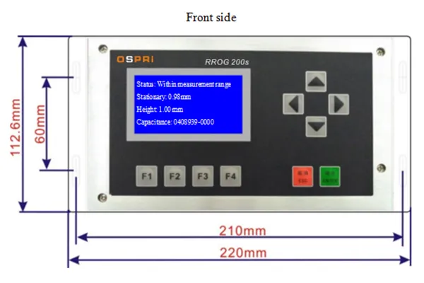 Controlador de altura capacitivo
